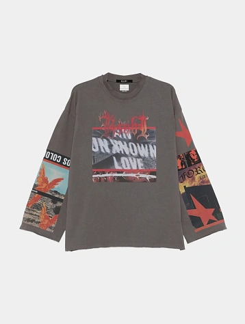 Женский лонгслив Ksubi Altar Boyfriend Charcoal