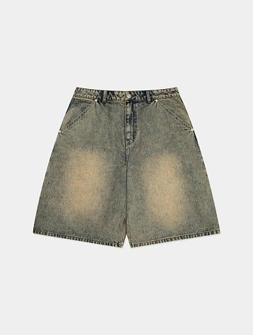 Шорты LMC Brush Washed Denim Carpenter Sand