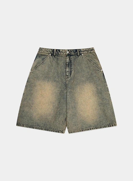 Шорты LMC Brush Washed Denim Carpenter Sand