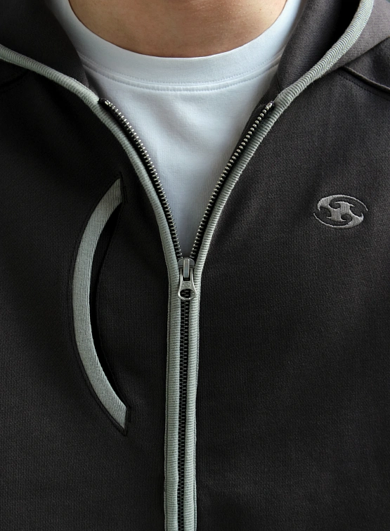 Зип-худи SAN SAN GEAR Hoodie Zip-Up Brown