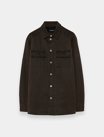 Овершот Han Kjøbenhavn Washed Overshirt Dirty Tint