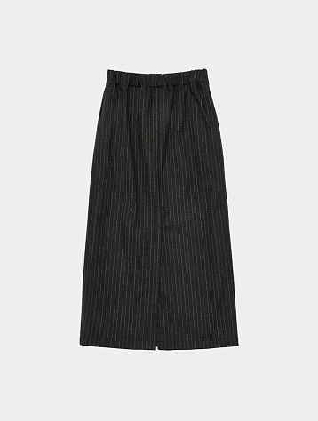 Женская юбка AMOMENTO Stripe Wool Garconne Skirt Stripe