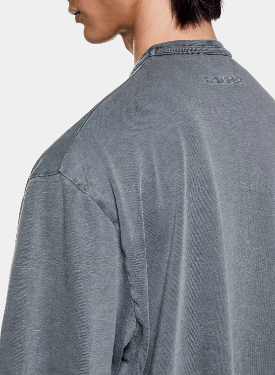 Футболка MKI MIYUKI ZOKU 220 Gsm Slub Pigment Black