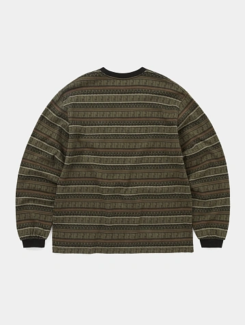 Лонгслив thisisneverthat Pattern Striped L/S Khaki