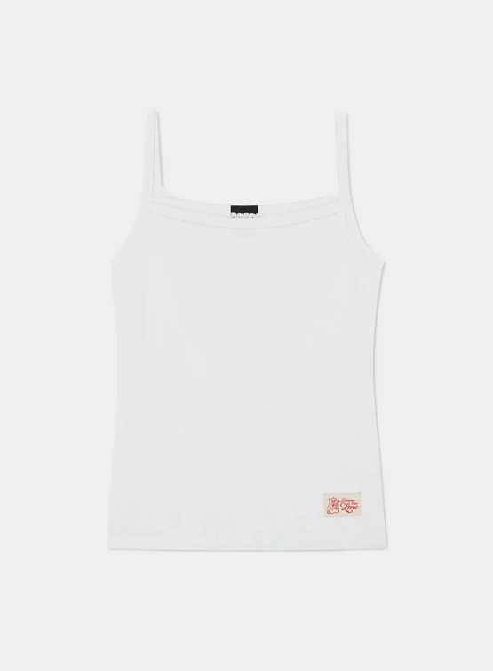 Женская майка LMC WM Lace Basic Sleeveless Top White