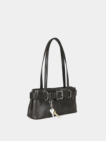 Сумка OSOI Shoulder Brocle Mini Stain Brown