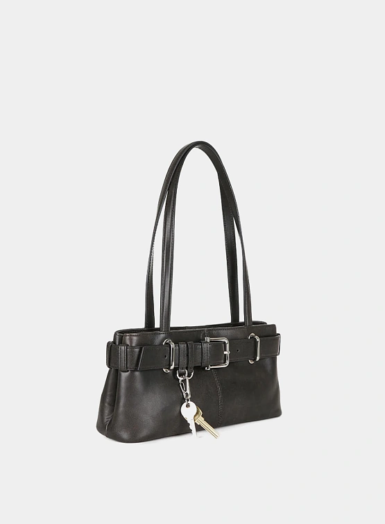 Сумка OSOI Shoulder Brocle Mini Stain Brown