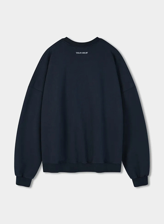 Свитшот ANGLAN x ESEELMI Tribal Mask Sweat Shirt Navy