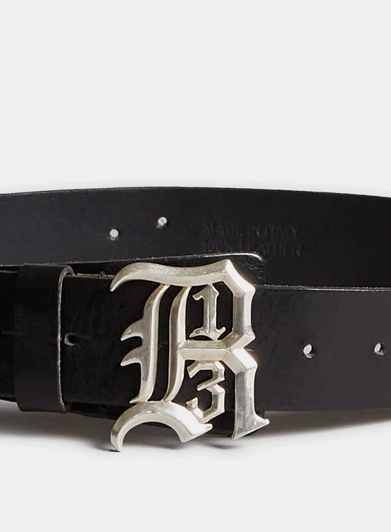 Ремень R13 Logo Buckle Black