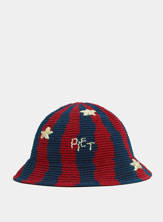 Панама PIET Starry Crochet Blue