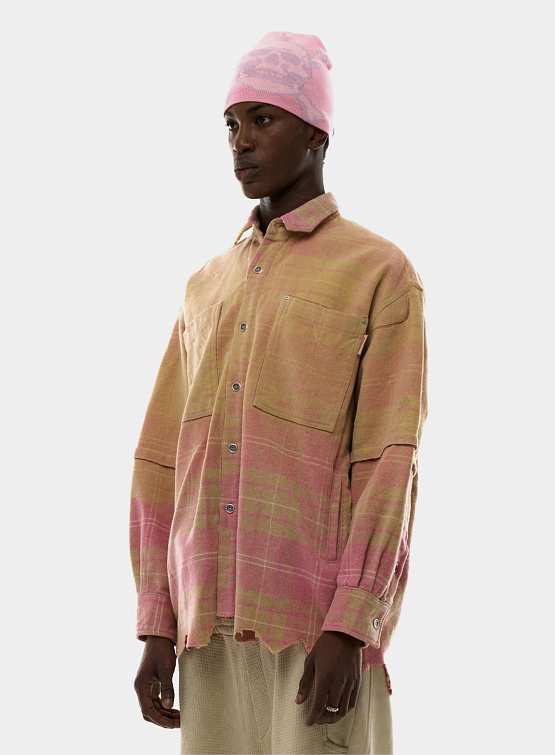 Рубашка PDF Raf Plaid Pink