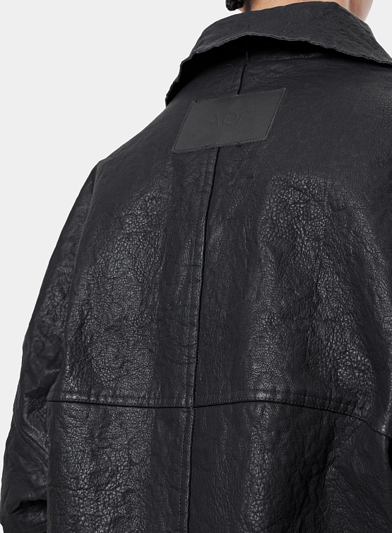 Кожаная куртка ARNODEFRANCE Metalized Leather Black