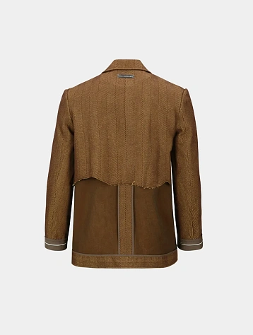 Пиджак Andersson Bell Inside Out Sheer Brown