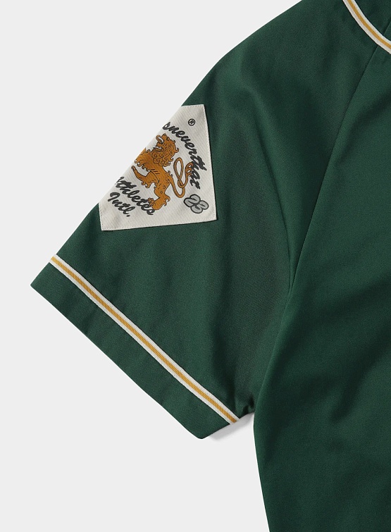 Рубашка thisisneverthat Script Baseball Jersey Green