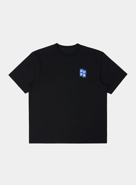 Футболка ADERERROR Sig; BL Tag t-Shirt 06 Black