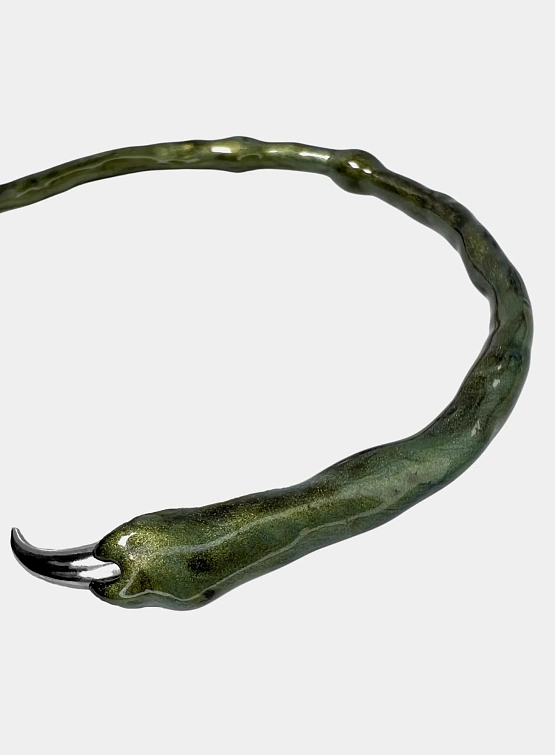 Чокер CASPER DIY With Spikes Green