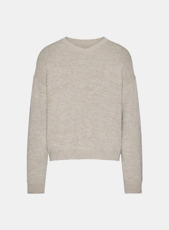 Свитер Maison Margiela Bouclé Sweater Beige