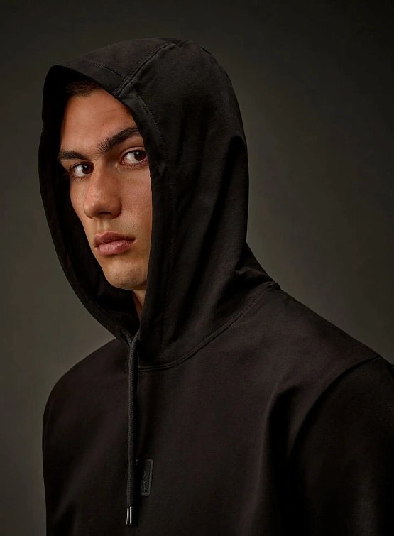 Худи C.P. Company Metropolis Series Stretch Black