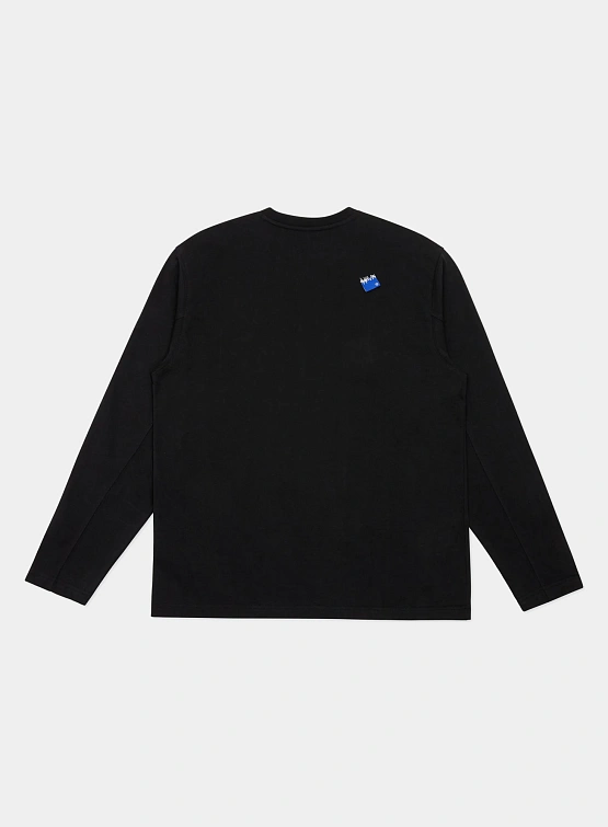 Лонгслив ADERERROR Sig; BL Tag LS T-Shirt 01 Black