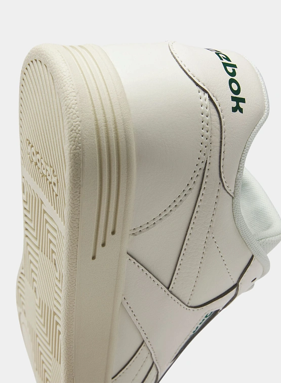 Кеды Reebok Court Advance Chalk/Dark Green