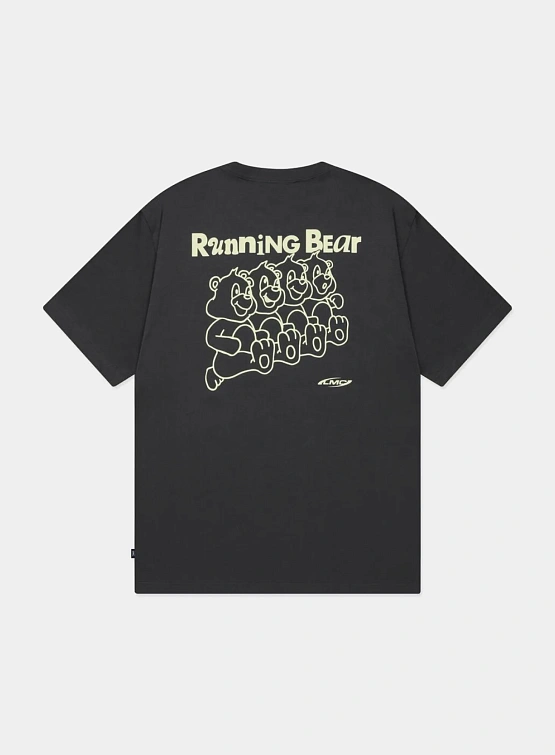 Футболка LMC Running Bear Tee Charcoal