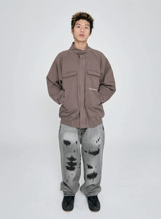 Толстовка YESEYESEE Y.E.S Zip Sweat Cocoa