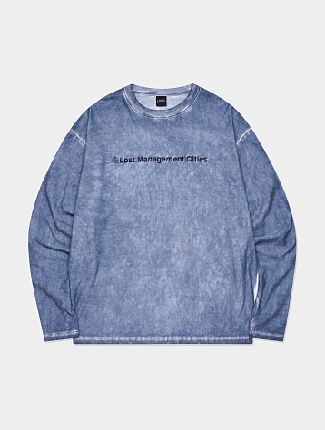 Лонгслив LMC Overdyed Fn Long Slv Tee Navy