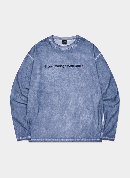 Лонгслив LMC Overdyed Fn Long Slv Tee Navy