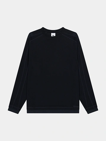 Лонгслив SAN SAN GEAR Mesh Paneled L/S Black