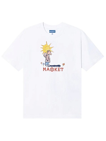 Футболка MARKET Shadow Work T-Shirt White