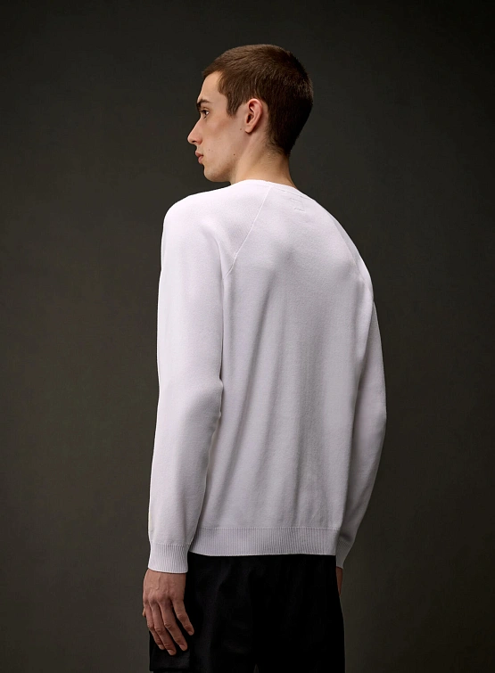 Джемпер C.P. Company The Metropolis Series Cotton Stretch White