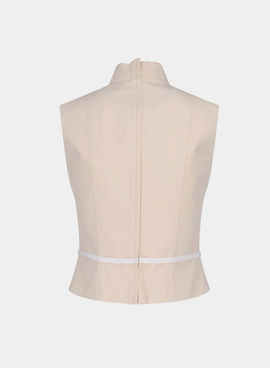 Женский топ MOSCHINO Top White