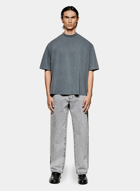 Футболка MKI MIYUKI ZOKU 220 Gsm Slub Pigment Black