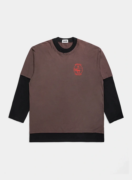 Лонгслив Magliano Trauma Brown