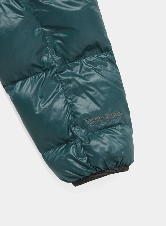 Пуховик thisisneverthat Pertex Light Down Dark Teal