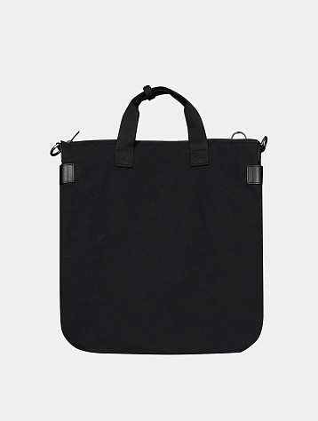 Сумка COOR Waxed Cotton Helmet Bag Black