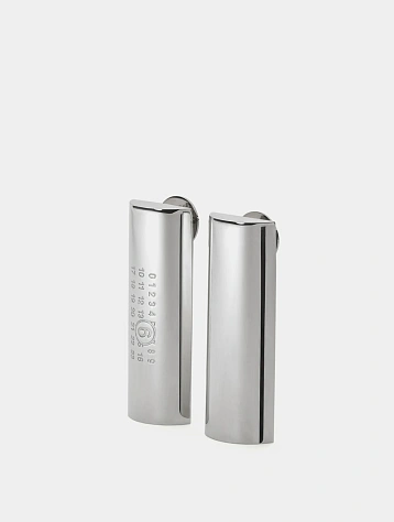 Серьги MM6 Maison Margiela Numeric Drop Earrings