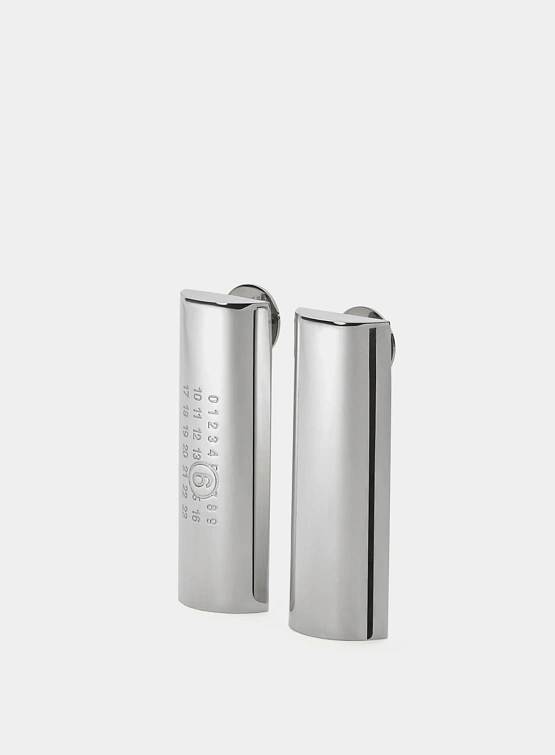 Серьги MM6 Maison Margiela Numeric Drop Earrings