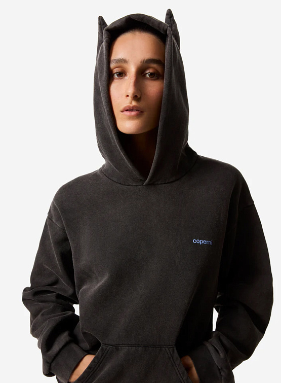 Худи Coperni Horn Hoodie Black/Blue