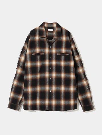 Рубашка UNDERCOVER Ombre Shirt Brown CK