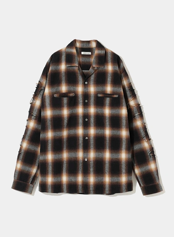 Рубашка UNDERCOVER Ombre Shirt Brown CK