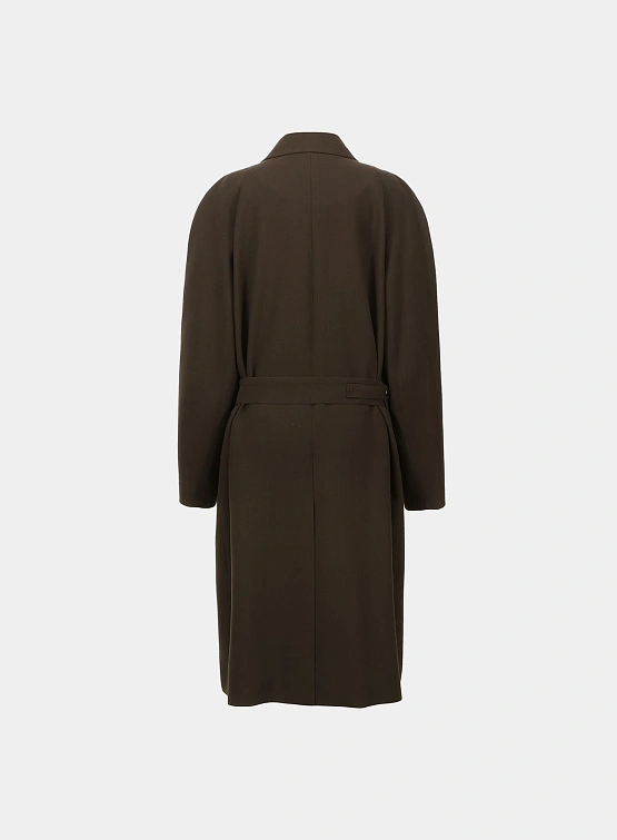 Женское пальто LE17SEPTEMBRE Belted Coat Brown