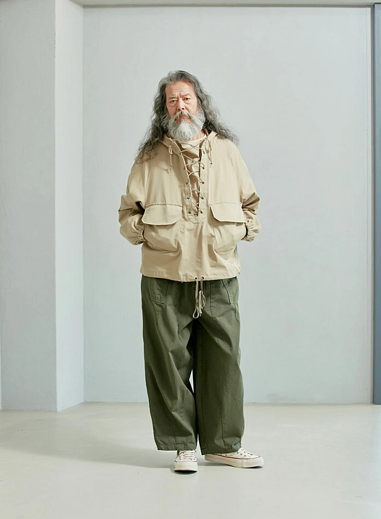 Брюки FrizmWORKS Twill Balloon Pants Olive