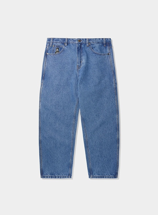 Джинсы Butter Goods Hound Denim Washed Indigo