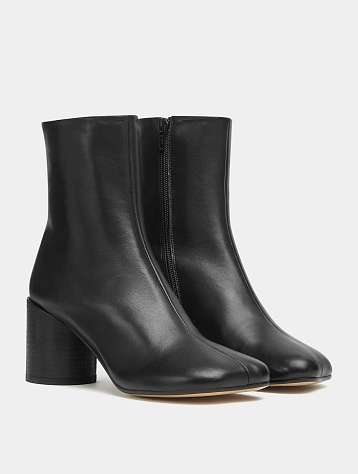 Женские ботильоны MM6 Maison Margiela Anatomic Ankle Black