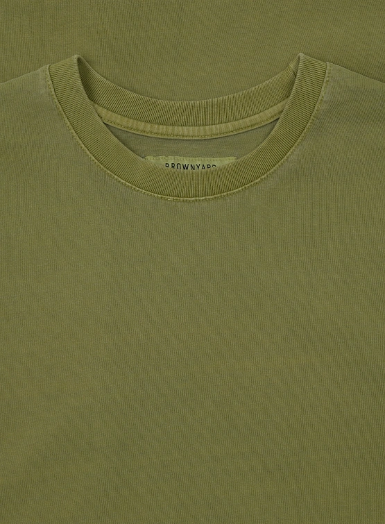 Футболка BROWNYARD Washed T-shirt Washed Olive