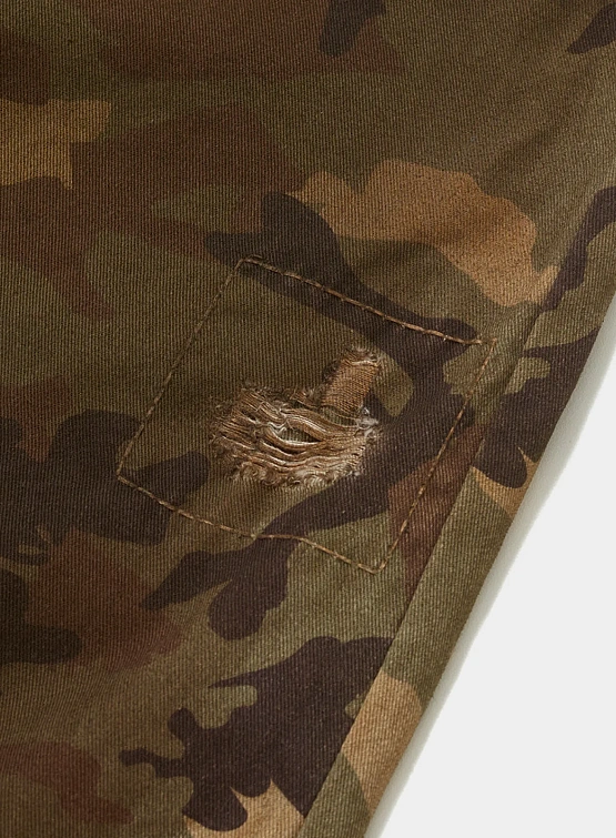 Джинсы PIET Distressed Camo Oversized