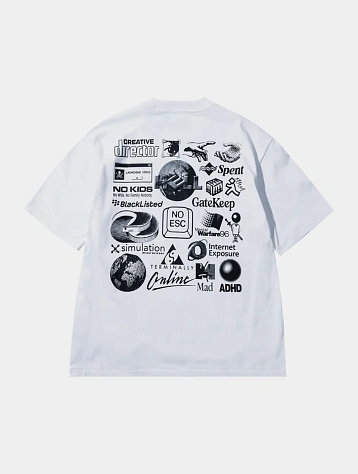 Футболка MARKET TERMINALLY ONLINE T-SHIRT White