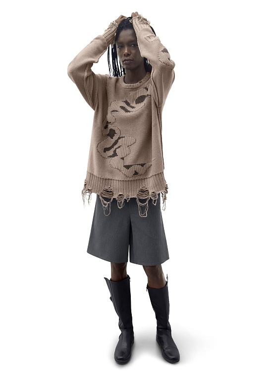 Шорты MADFRENZY Oversized Grey