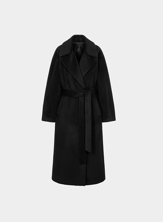 Женское пальто JUUN.J Raglan Long Robe Black